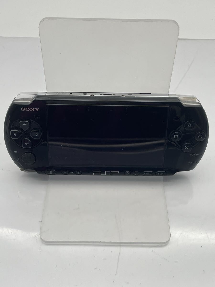 Y【500円スタート】 SONY PSP-3000 PlayStation Portable ソニー プレイステーション ポータブル ブラック 初期化済み ジャンク品