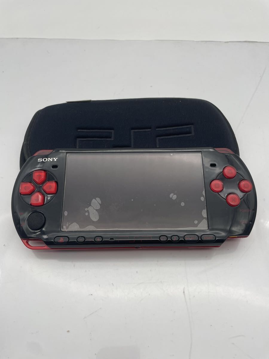Y【500円スタート】 PSP-3000 SONY PlayStation レッド PSP ソニー プレイステーション ポータブル 初期化済み ジャンク品
