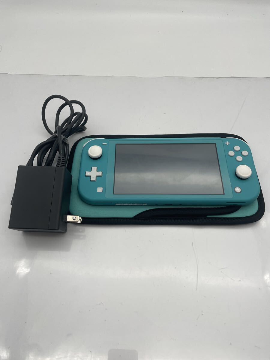 M【500円スタート】 Nintendo Switch Lite ターコイズ 任天堂 HDH-001 ニンテンドースイッチライト スイッチライト 初期化済み 充電器付き