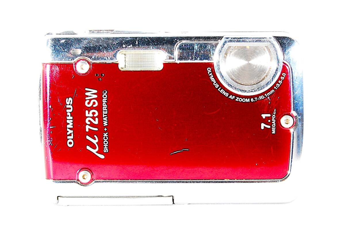 【動作確認済】OLYMPUS ミューμ725 SW 防水 一部難あり18939121