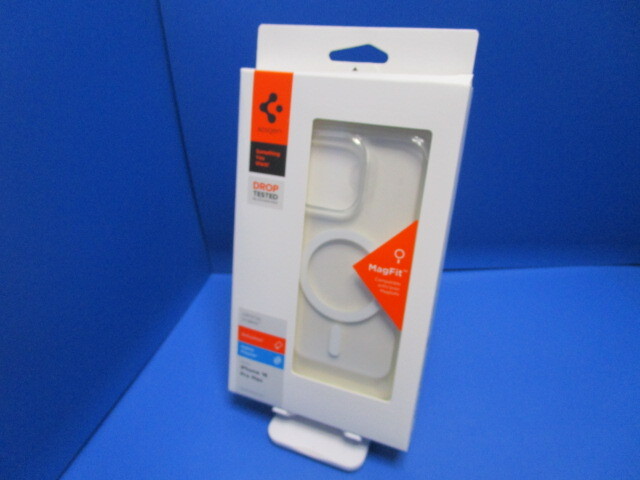 Spigen シュピゲン iPhone 16 Pro Max用 Crystal Hybrid MagFit White ACS08032　MagSafe @