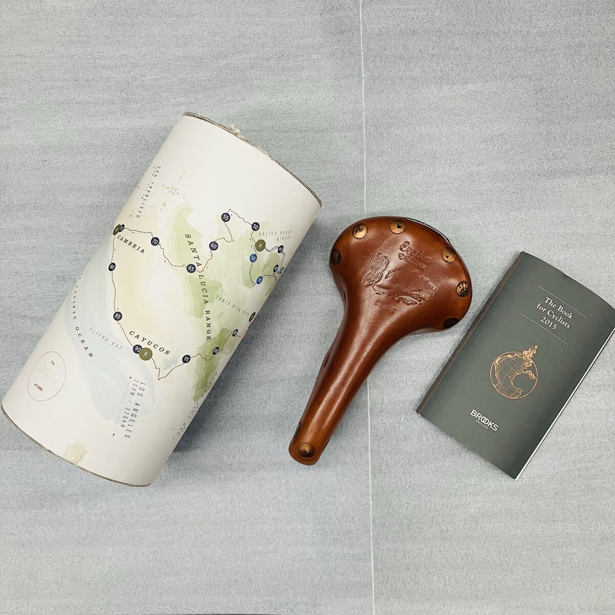 未使用 BROOKS L’Eroica California 2015 限定サドル エロイカ レザー ブラウン April カリフォルニア Limited Edition Leather Saddle