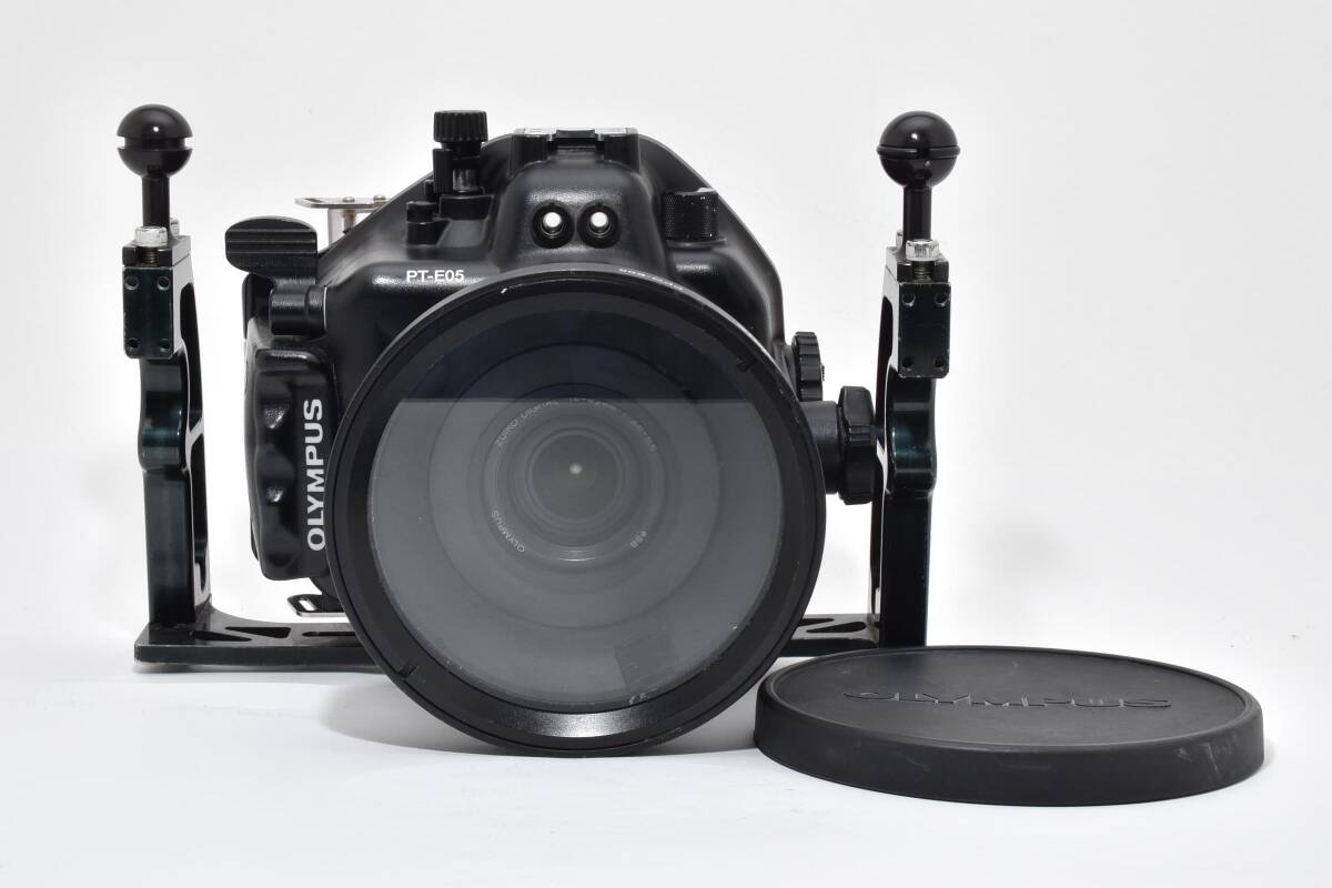 OLYMPUS オリンパス PT-E05 PPO-E05 E-520 14-42mm F3.5-5.6 レンズ E-520 防水ケース付き