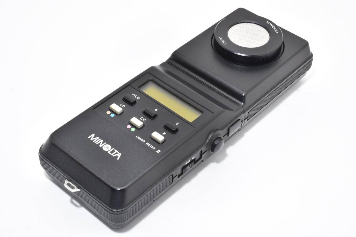美品級★MINOLTA ミノルタ COLOR METER II FLASH COLOR RECEPTOR