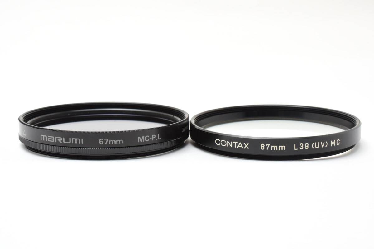 CONTAX コンタックス 純正 67mm L39 (UV) MC レンズフィルター Marumi 67mm MC-P.L 