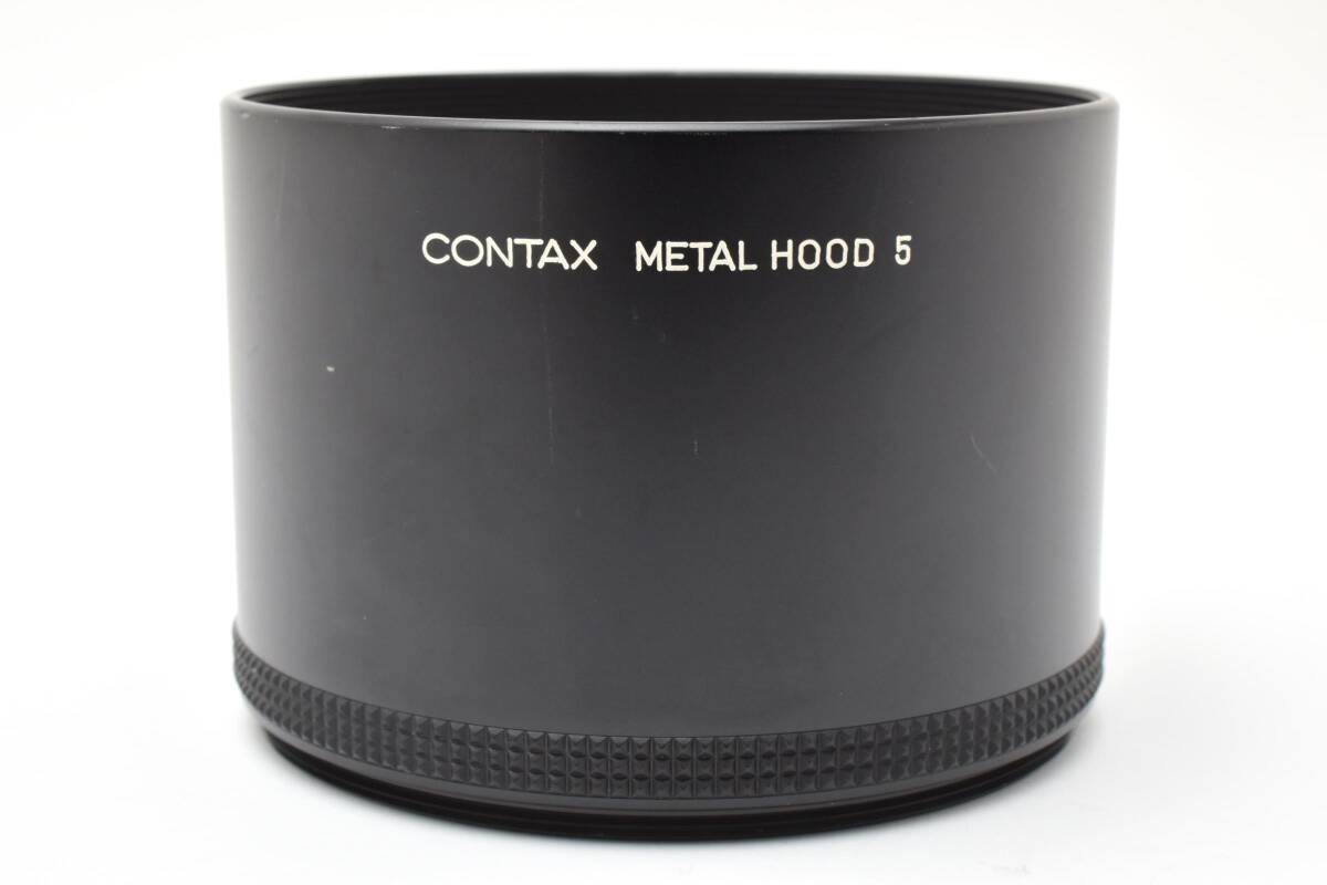 Contax コンタックス 純正 Metal Hood 5 