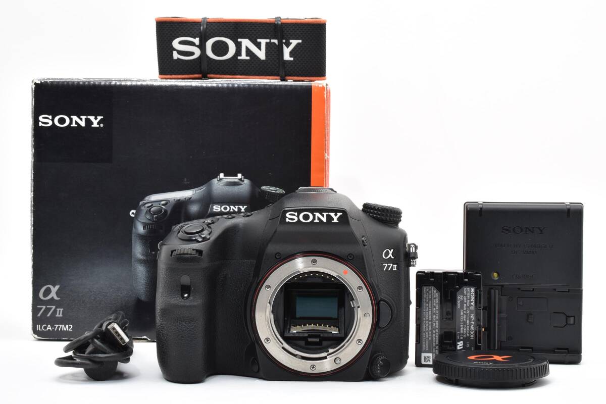 SONY a77 II ボディー ILCE-77M2 元箱付 ソニー