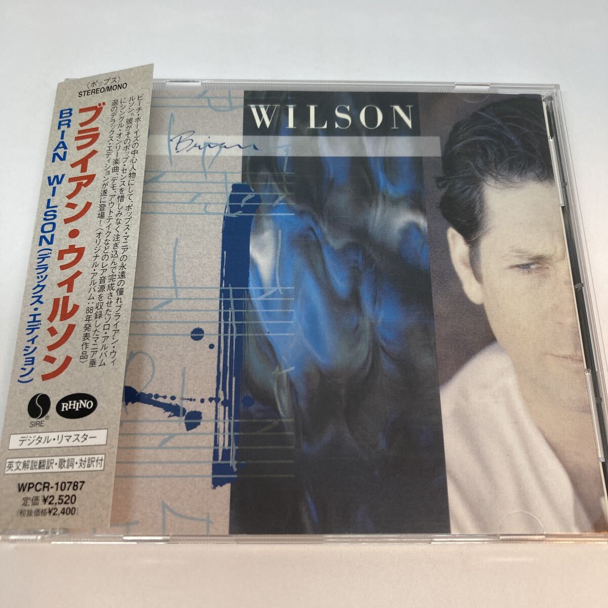 美品!国内盤［CD帯付］BRIAN WILSON (デラックスエディション)/ ブライアン ウィルソン/3465
