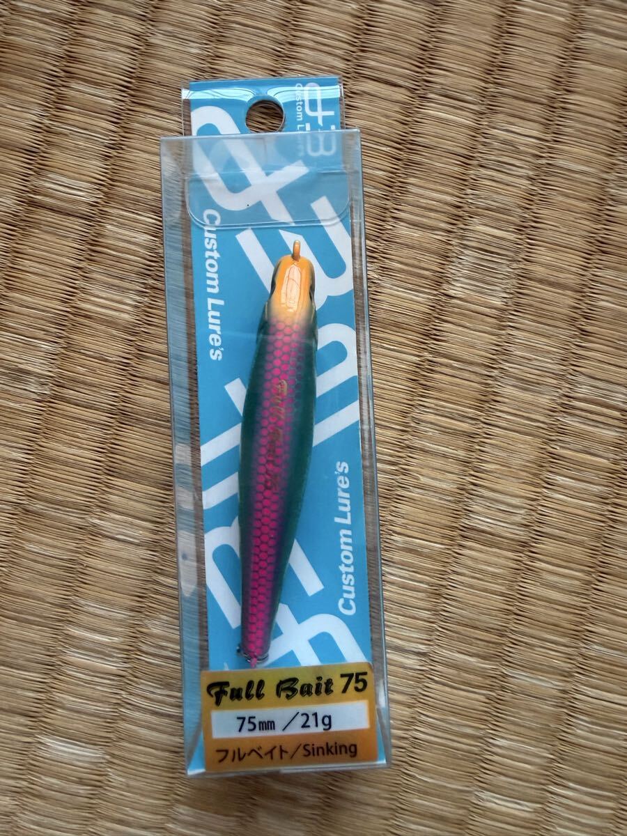 新品 d3カスタムルアーズ フルベイト 75 ＃F9 PKS