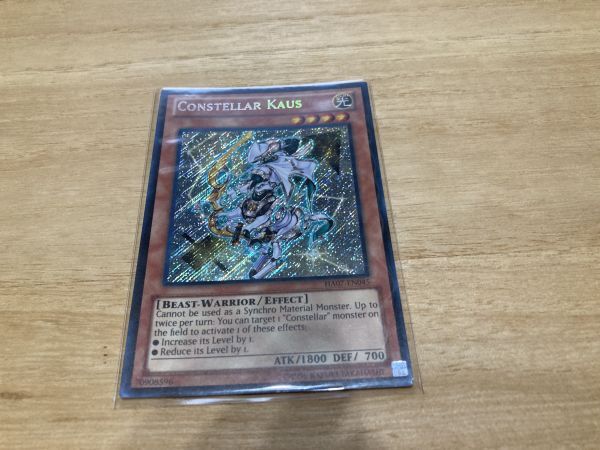 遊戯王　セイクリッド・カウスト　英語版シークレット　HA07