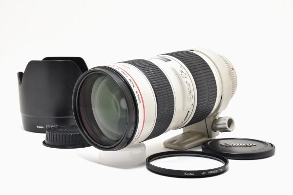 ★キヤノン Canon EF 70-200mm F2.8 L USM 大三元レンズ 純正フード付 #BC005/0565★