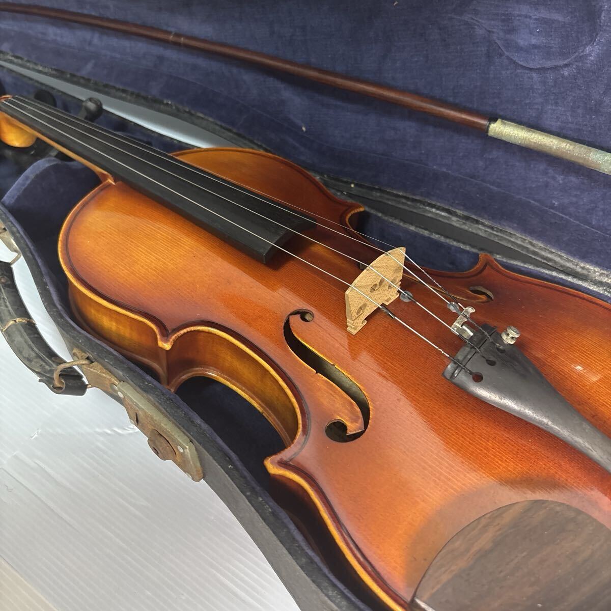 希少 スズキ ヴァイオリン 特1 4/4 1967年製 弓 ケース付 肩当て付き 鈴木バイオリン ケース付