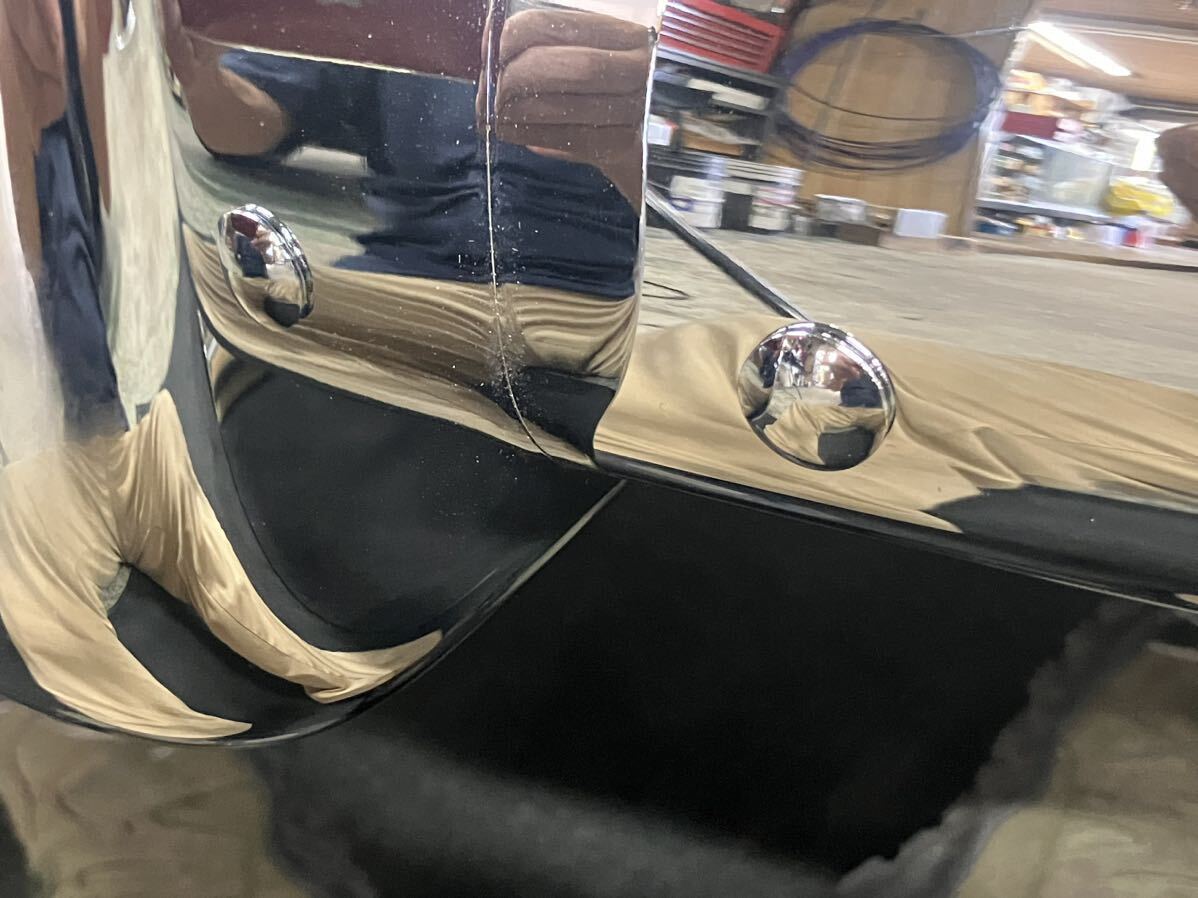 空冷ＶＷ　空冷ワーゲン　空冷ビートル　タイプ１　ステンレス　クローム　SUS304 バンパー　ボルト　セット　8本　　首下長　約30mm 