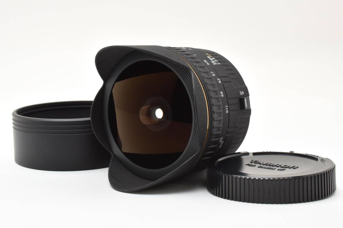★極上美品★ SIGMA AF 15mm f/2.8 EX DG Diagonal Fisheye Canon EFマウント 魚眼レンズ フルサイズ対応 
