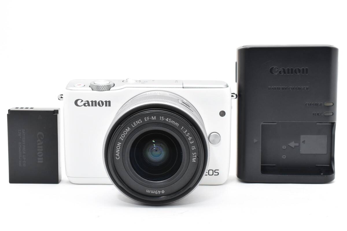 ★極上美品★ Canon キャノン EOS M10 EF-M15-45mm F3.5-6.3 IS STM レンズキット