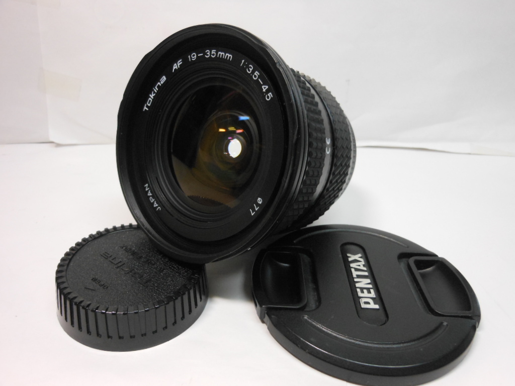 ☆希少広角 極上美品級☆ トキナーＡＦ 19-35mm F3.5-4.5 　pentax Tokina 　即日発送　ペンタックス