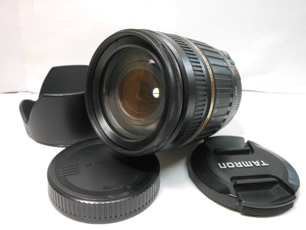 ☆希少美品☆タムロン　tamron　 AF Di Ⅱ 18-200mｍ Ｆ3.5-6.3 MACRO　キヤノン　Canon A14 フード付