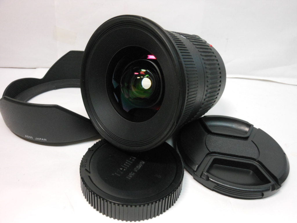 ☆希少超広角レンズ　実用美品級☆タムロン　TＡＭＲＯＭ　SP AF 17-35mm F2.8-4 Di キヤノン　Canon 　動作保証付　 即日発送