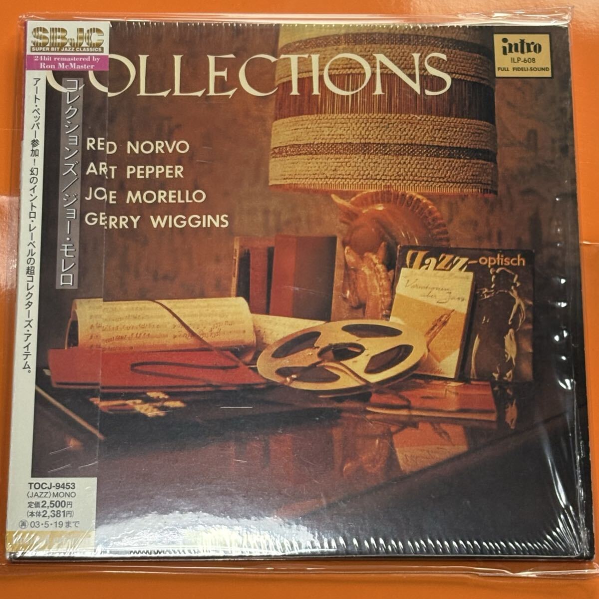 激レア盤！紙ジャケ★ジョー・モレロJOE MORELLO「コレクションズ」アート・ペッパー参加イントロ盤シュリンク付極美品！定形外無料！