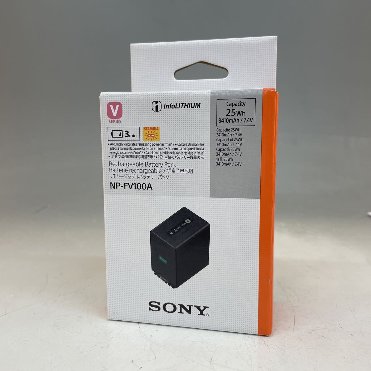 未使用品/返品不可 SONY ソニー バッテリー NP-FV100A #i63409 j1