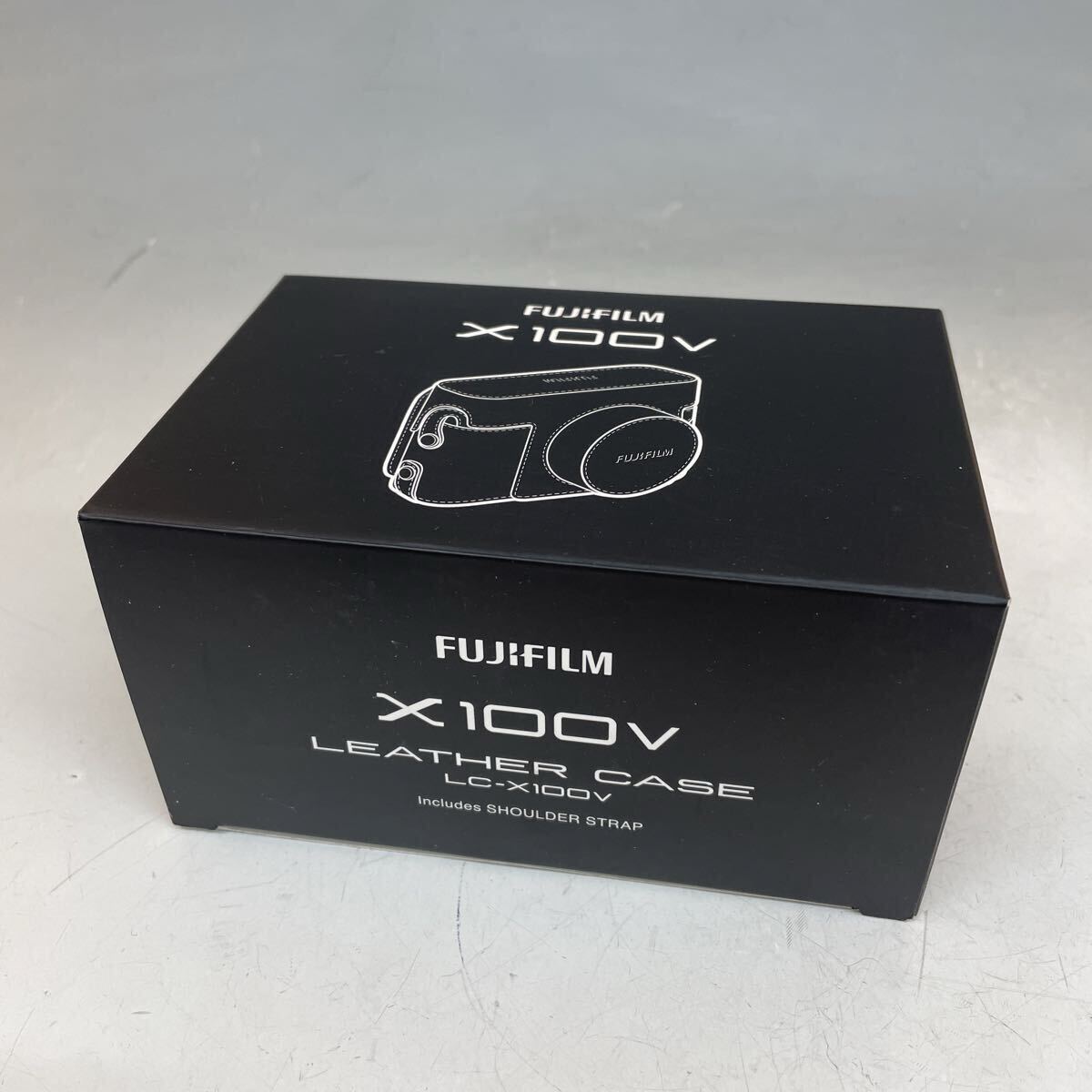 未使用品/返品不可 FUJIFILM 富士フィルム X100V レザー カメラケース #j02844 j2