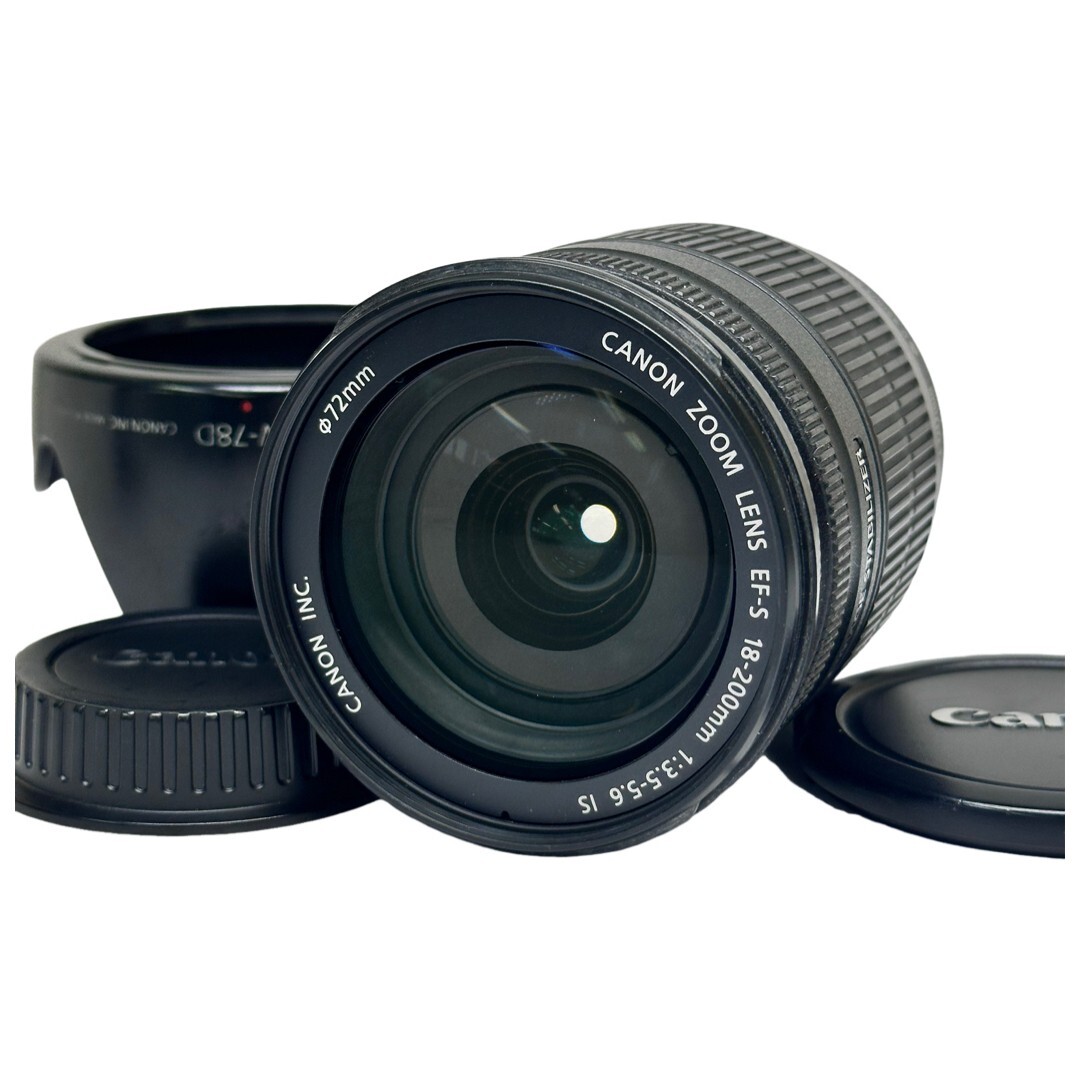【美品】 CANON キャノン EF-S 18-200mm F3.5-5.6 IS #21169