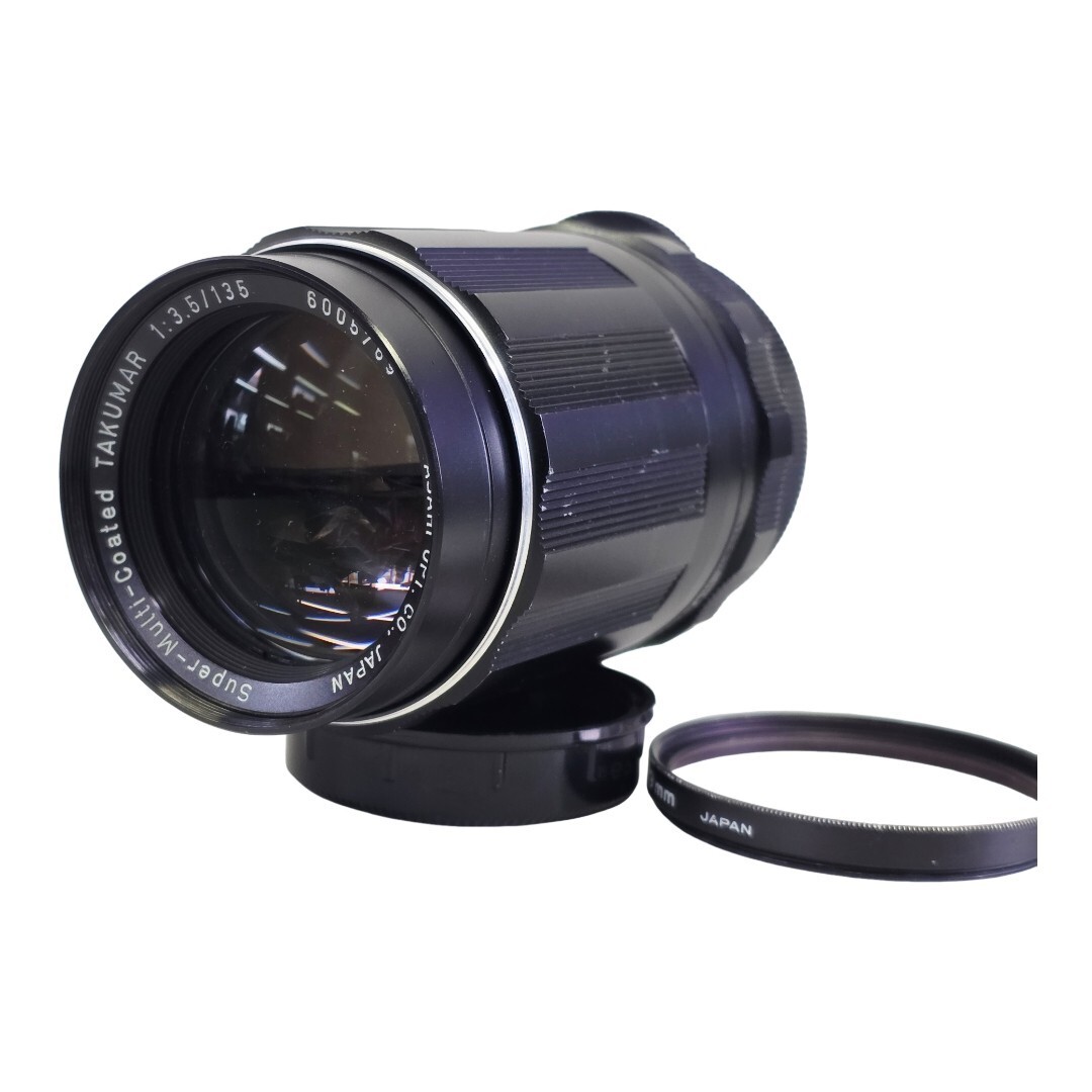 【美品】 PENTAX ペンタックス Super-Multi-Coated TAKUMAR 135mm F3.5 #21288