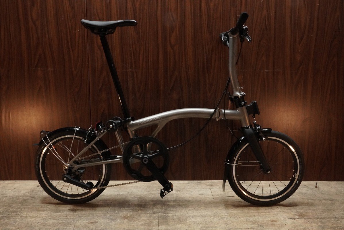 ■BROMPTON T-LINE URBAN LOW 16インチ折畳ミニベロ ブロンプトン ORIGINAL 1X4S 2024年モデル 美品