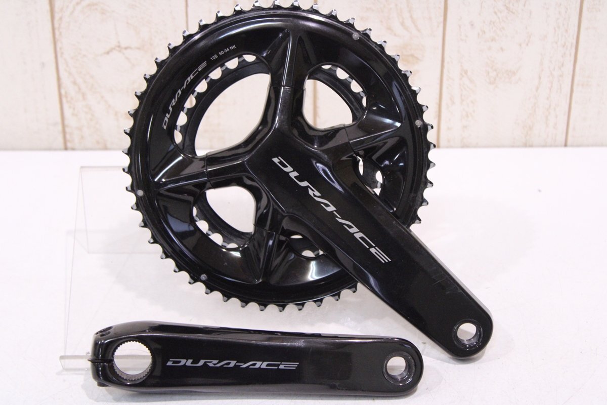 ★SHIMANO シマノ FC-R9200 DURA-ACE 165mm 50/34T 2x12s クランクセット BCD:110mm