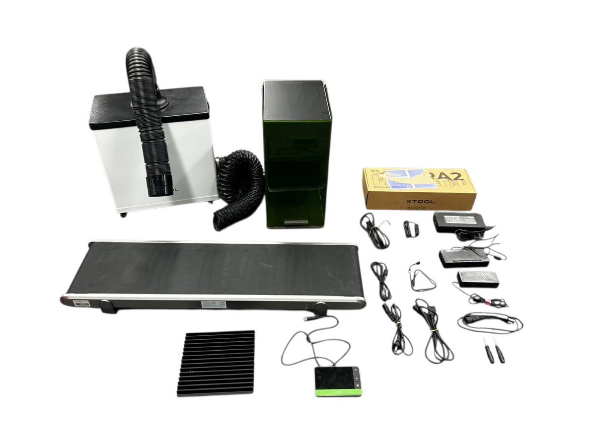 xTool F1 Ultra Smoke Purifier MXA-S250-P05 Conveyor MXA-F002-L10 RA2 セット 卓上ガルボレーザー加工機 ダイオードレーザー #ys