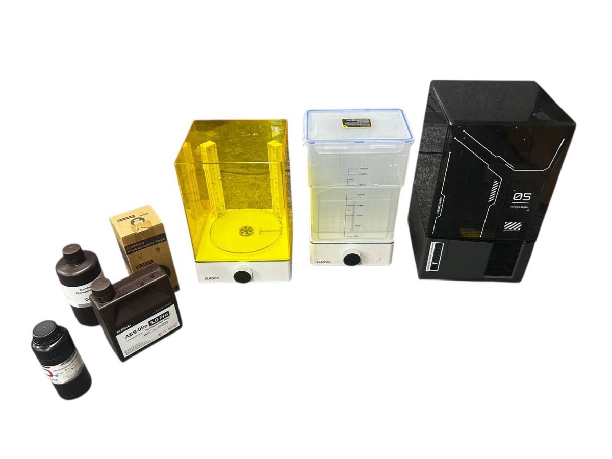 ELEGOO Mars 5 Ultra Mini Heater Mercury XS Cure X Wash レジンおまけ付き #ys