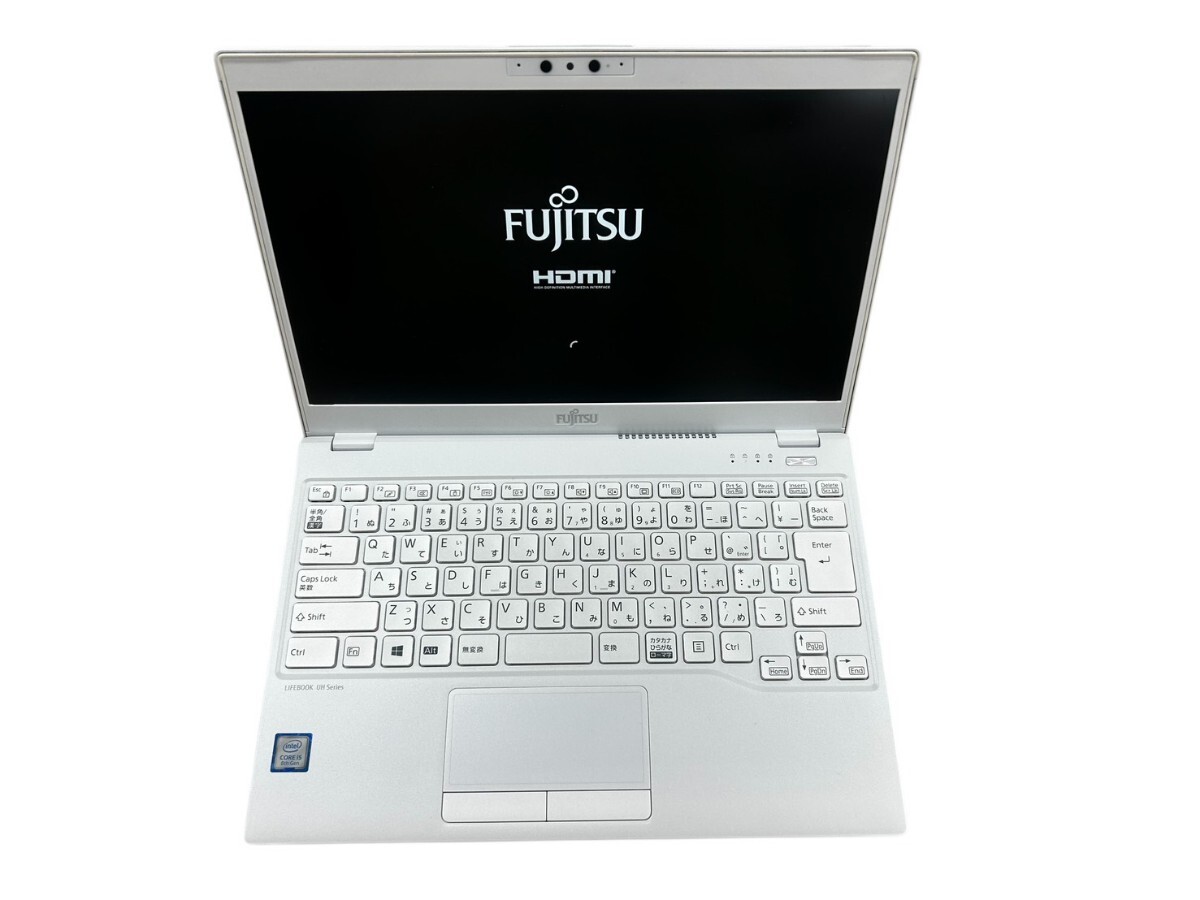 【初期化済み】 FUJITSU ノートパソコン LIFEBOOK UH75/D2 FMVU75D2W U939 2020年製 Core i5 #ki