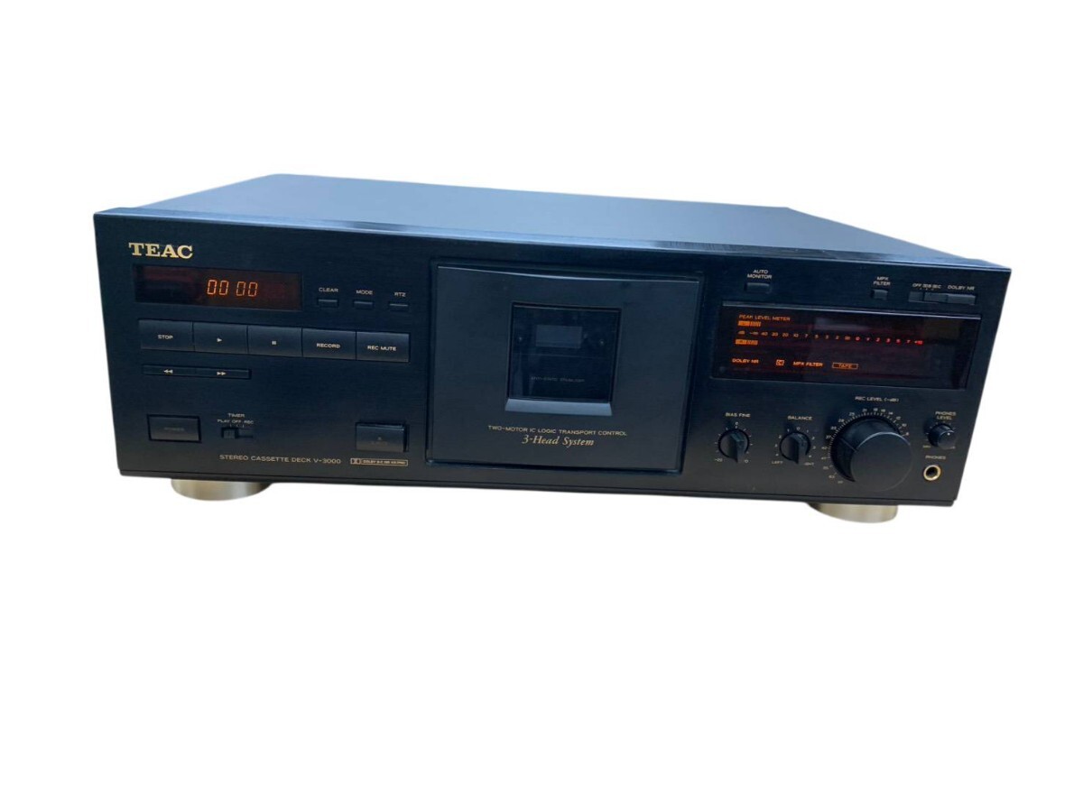 TEAC ティアック V-3000 カセットデッキ　#ar