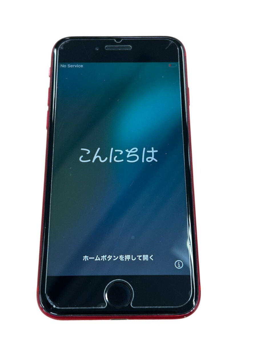 【初期化済み】Apple iPhone SE SIMフリー レッド 128GB #ki