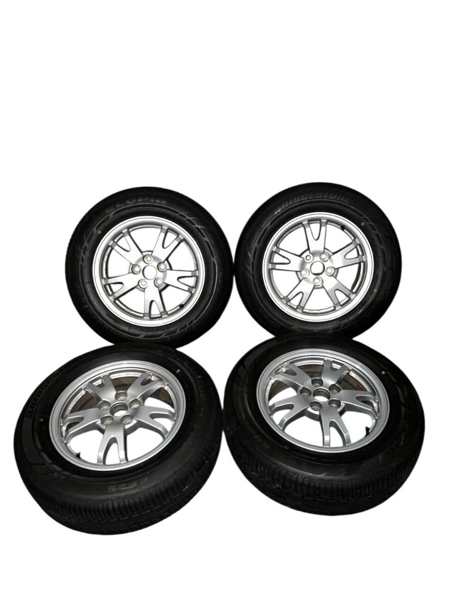 【直接引き取り限定】BRIDGESTONE タイヤ 195/65R15 91S 4点セット #hm