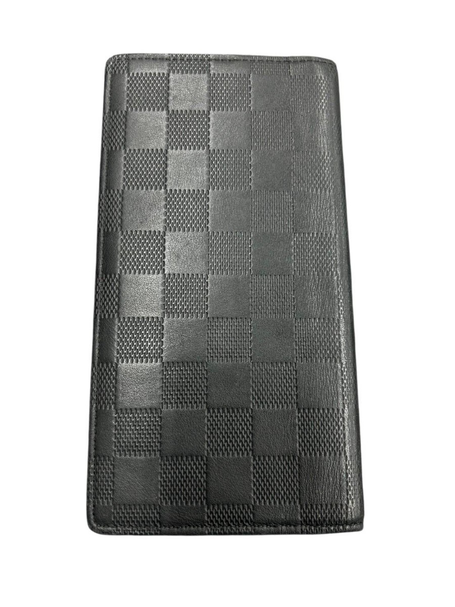 LOUIS VUITTON ルイヴィトン ダミエ アンフィニ ポルトフォイユ ブラザ CA1193　#hm