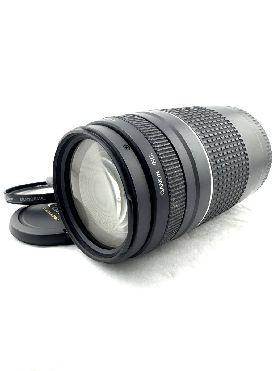 ★良品★Canon キャノン キヤノン EF 75-300mm F4-5.6 III USM フィルター付き★　#558