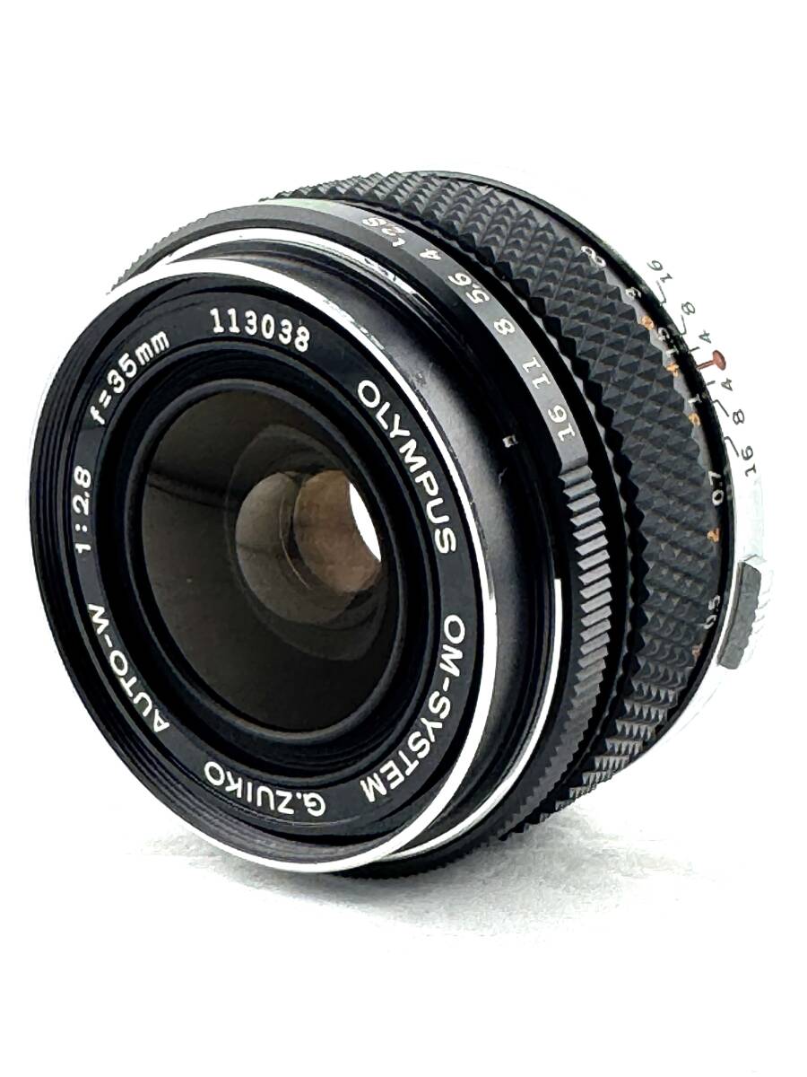 ★良品★OLYMPUS オリンパス G.ZUIKO AUTO-W 35mm F2.8 MFレンズ★　#565