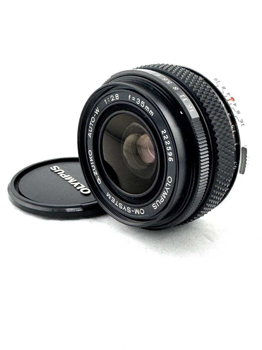 ★良品★OLYMPUS オリンパス G.ZUIKO AUTO-W 35mm F2.8 MFレンズ★　#575