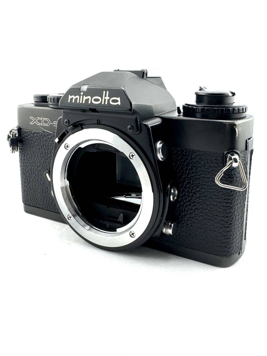 ★ジャンク品★MINOLTA ミノルタ XD-S 一眼レフフィルムカメラ マニュアルフォーカス ボディ ブラック 露出計OK★　#588