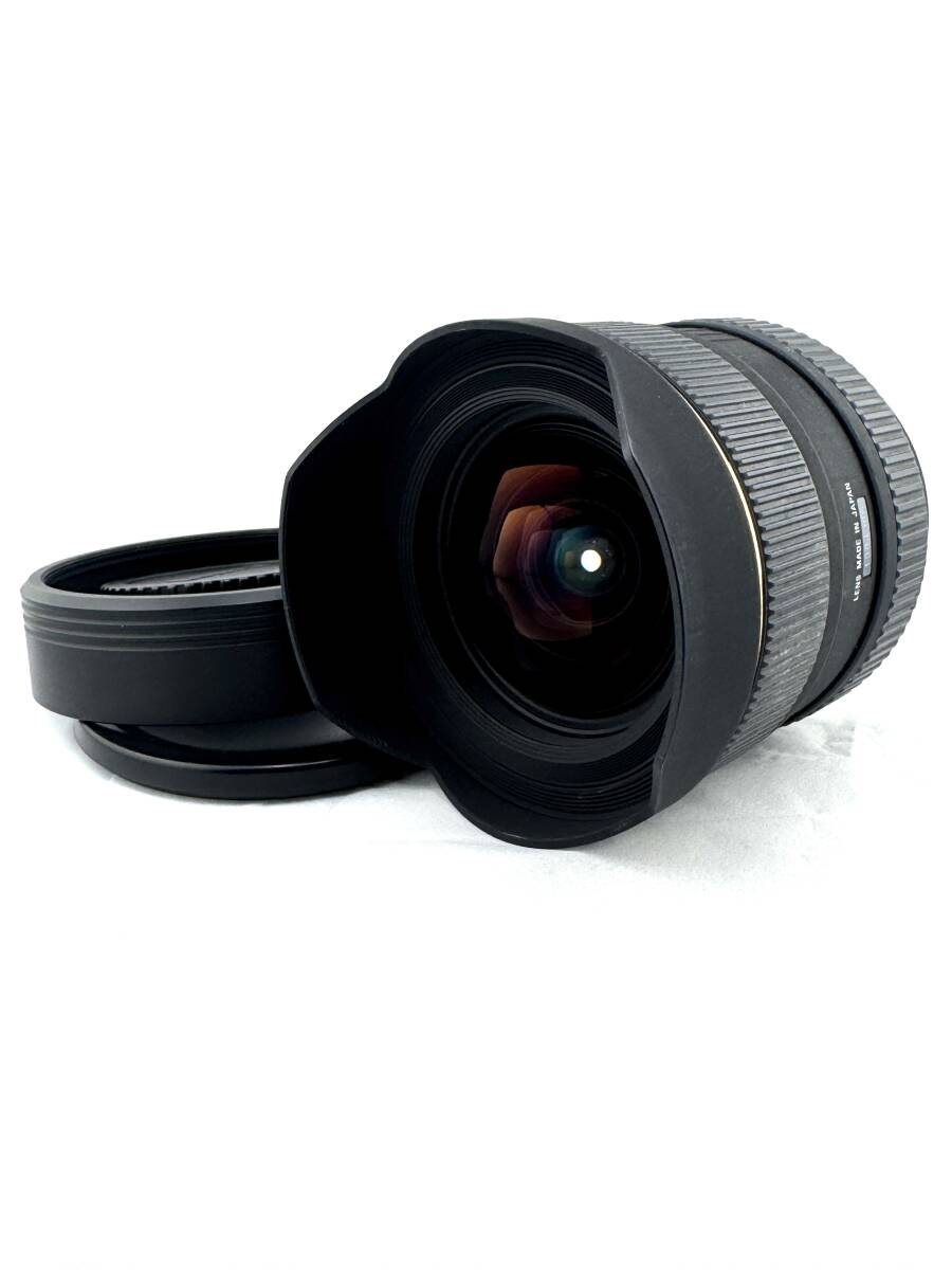 ★極上品★SIGMA シグマ 12-24mm F4.5-5.6 EX DG HSM CANON キヤノン EF マウント ★アダプターリング、前後キャップ付き★　#590