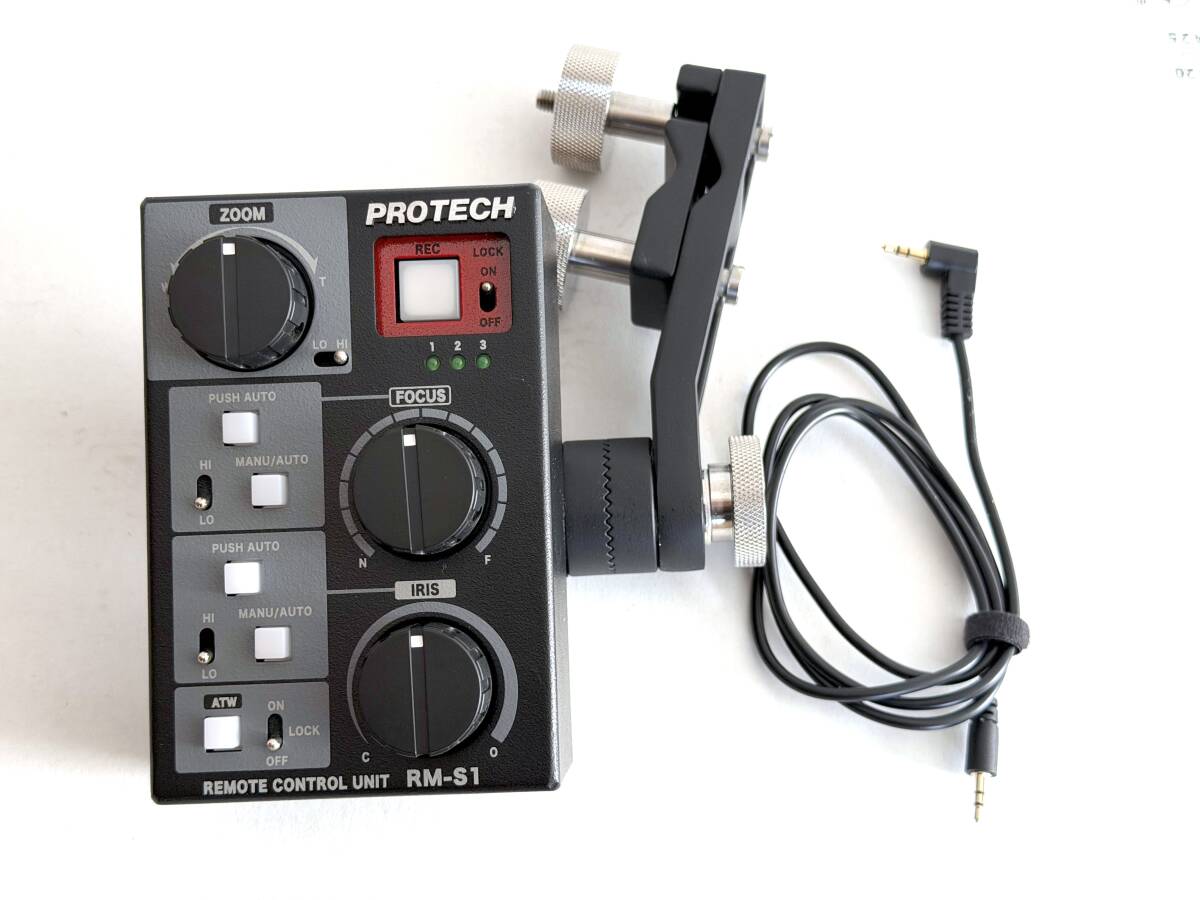 PROTECH RM-S1 SONY製ビデオカメラ用LANCリモコン　　　　　　　　　　プロテック ビデオカメラ LANC リモコン コントローラー SONY ソニー
