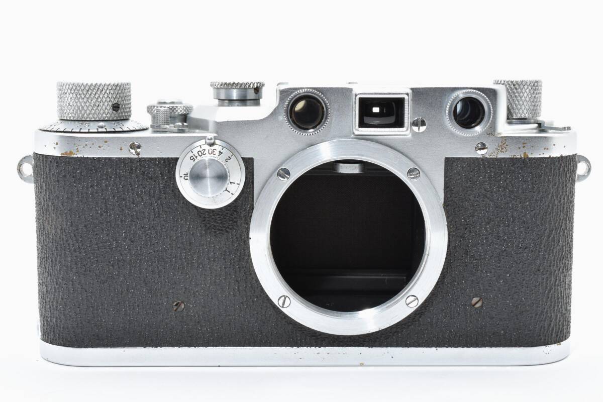 【動作品】ライカⅢC 後期型 レンジファインダー フィルムカメラ ライカ ボディ 光学機器