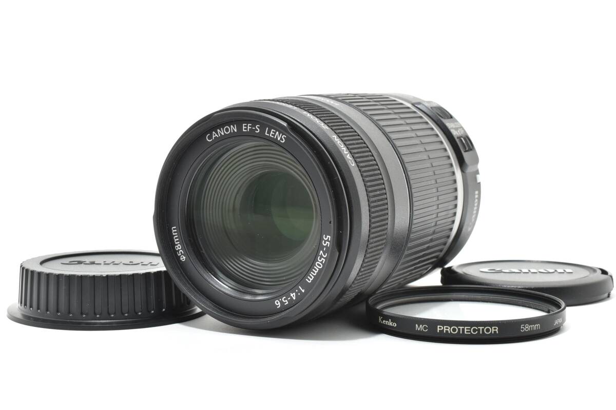 【美品】Canon EF-S 55-250mm F4-5.6 IS　＃214