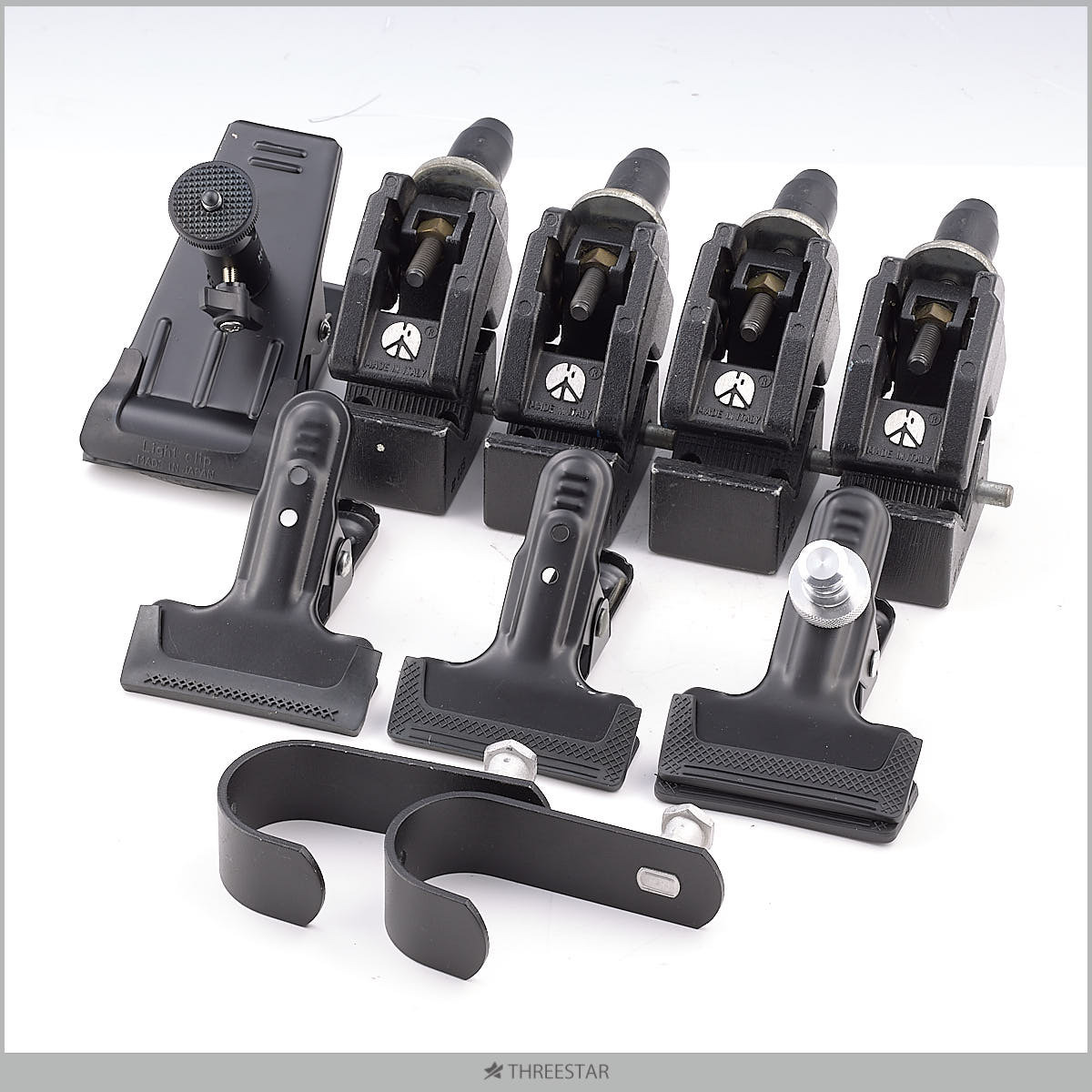 Manfrotto マンフロット スーパークランプ 035 4個/おまけ Jフック クリップ付【15】