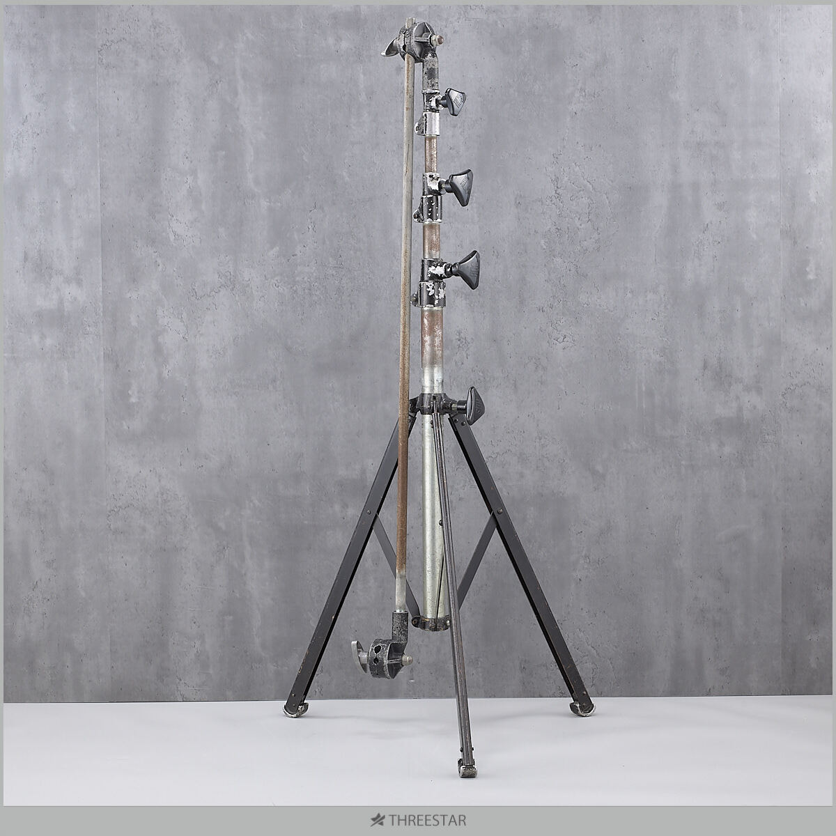 RDS (東芝) AL-731-STAND 1K 折脚 グリップアームセット 1010-2030mm ライトスタンド 照明用 【1】