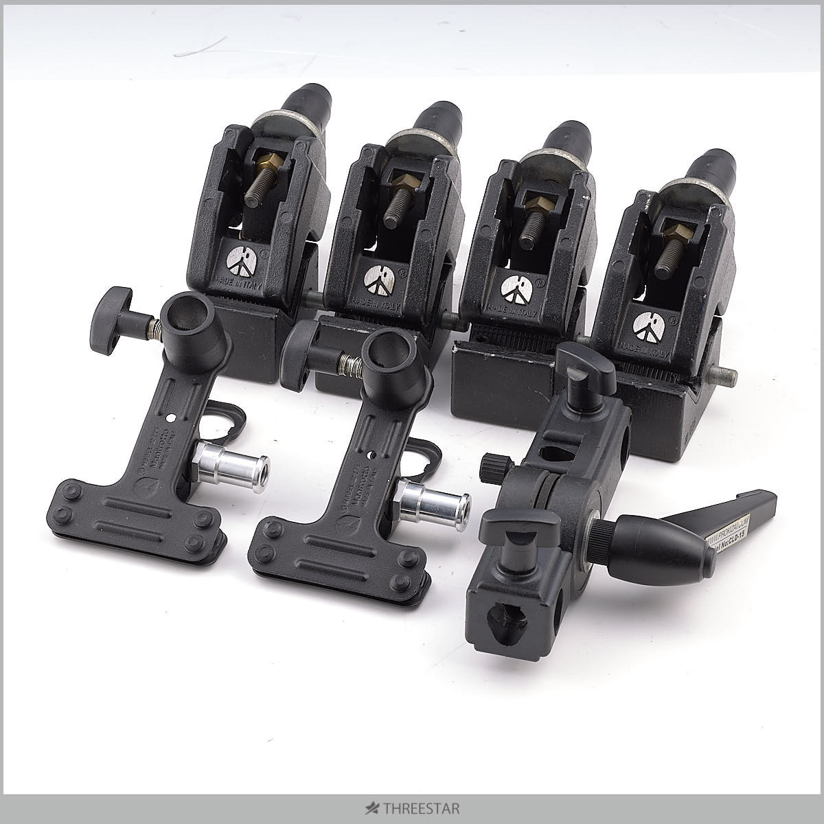 Manfrotto マンフロット スーパークランプ 035 4個/おまけ ミニスプリングクランプ ティルティングブラケット CLD-15 【16】