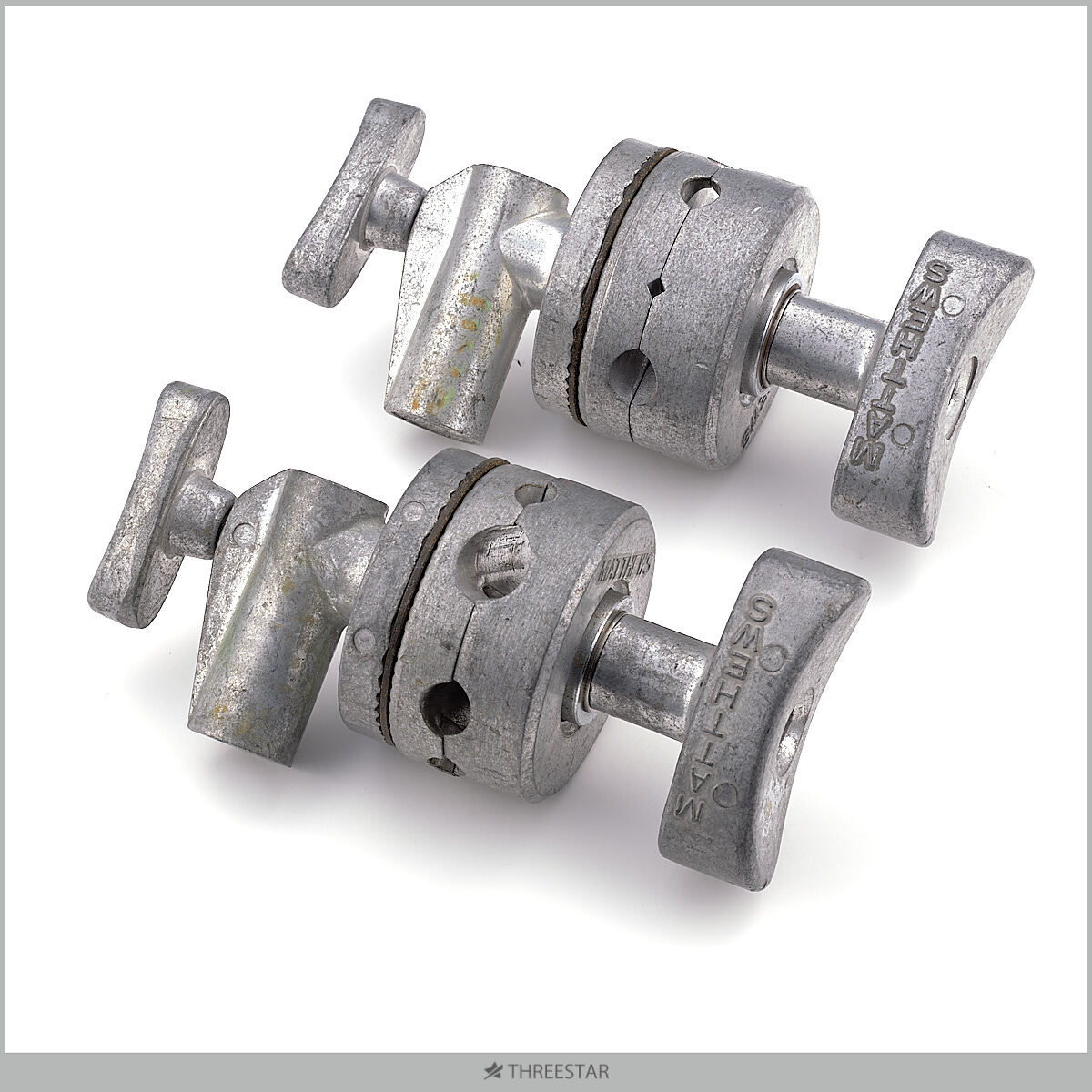 Matthews マシューズ ハリウッドヘッド シルバー 252029/350580 グリップヘッド 2個セット 【1】