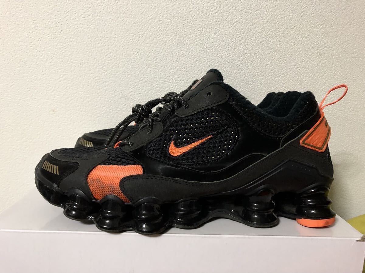 NIKE 19年製 Shox TL Nova Black Orange US10.5 27.5 黒 オレンジ CK2085-001