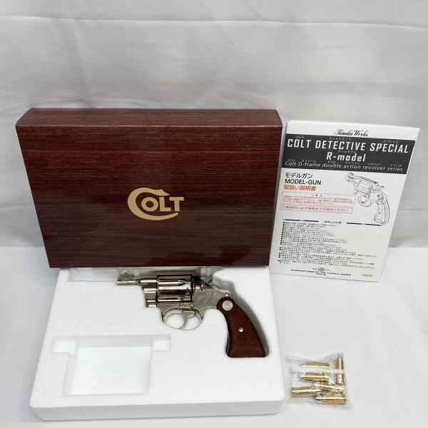 【中古】18歳以上 042 SPG刻印有)タナカ コルト ディテクティブ スペシャル.38sp 2インチ ニッケルフィニッシュ[240019512834]
